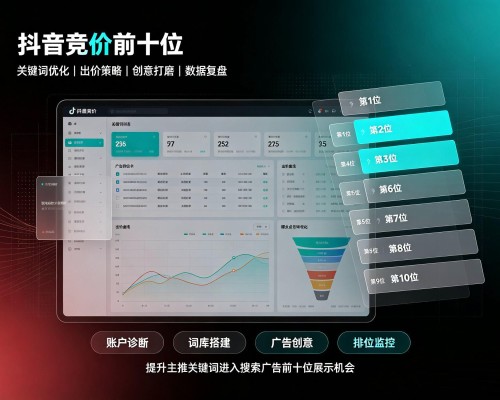 胡杨河抖音搜索竞价
